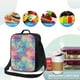 thumbnail image 4 of Disketp blue pink colorful cracked texture Bolsa Térmica Estampada para Almuerzo, Lonchera para Hombres y Mujeres Adultos, 4 of 7