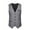 Mens Suits Vests Gray, variant on Dress Suit Vests for Men with Pockets Button-Down V Neck Sleeveless Business Work Waistcoats Formal Solid Slim Wedding Tuxedos Vest