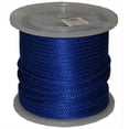 thumbnail image 1 of T.W. Evans Cordage 96016 .5 in. x 300 ft. Solid Braid Propylene Multifilament Derby Rope in Blue, 1 of 1