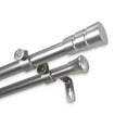 thumbnail image 5 of InStyleDesign  Leo Adjustable Double Curtain Rod satin nickel 28 to 48 inches Satin, Nickel Finish, Silver Finish, 5 of 5