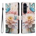 thumbnail image 1 of FOXDOCK Funda Tipo Cartera para Samsung Galaxy S25 FE con Soporte y Correa – Diseño de Patrones Lindos, 1 of 6