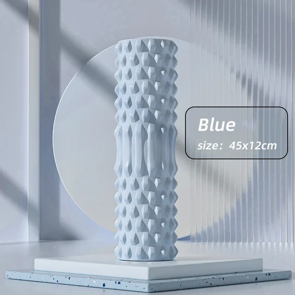 EVA Foam Roller Textured Exercise Roller for Yoga Pilates Stretching and Home Fitness Workouts