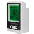 thumbnail image 3 of Thermometer Wall-Mounted USB Automatic Temperature Tester Meter with Voice Alarm Broadcast, 3 of 5
