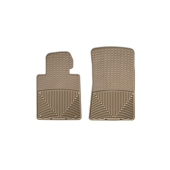 WeatherTech All-Weather Floor Mats compatible with BMW 318i, 318ic, 323Ci, 325e, 325es, 325i - 1st Row (Driver & Passenger), Tan