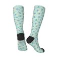 thumbnail image 4 of Balery Sea Turtle Printed Novelty Socks Men's Women's Crew Socks Sports Socks Knee High Socks Cotton Socks Quirky and Cool Socks, 4 of 9