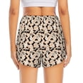 thumbnail image 4 of Uemuo Dachshund Pattern Women's Athletic Shorts High Waisted Running Shorts with Liner Pockets Gym Elastic Workout Shorts-XX-Large, 4 of 9