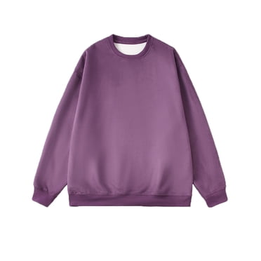 GigrtiJin Mens Crewneck Sweatshirt Loose Soft Basic Pullover Top Solid Color Casual Fashion Sport Sweatshirts