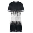 thumbnail image 4 of Aoochasliy Clothes Summer Short Sets for Men Pocket Sweatshirt Top Pants Sets Sports Suit Tracksuit, 4 of 5