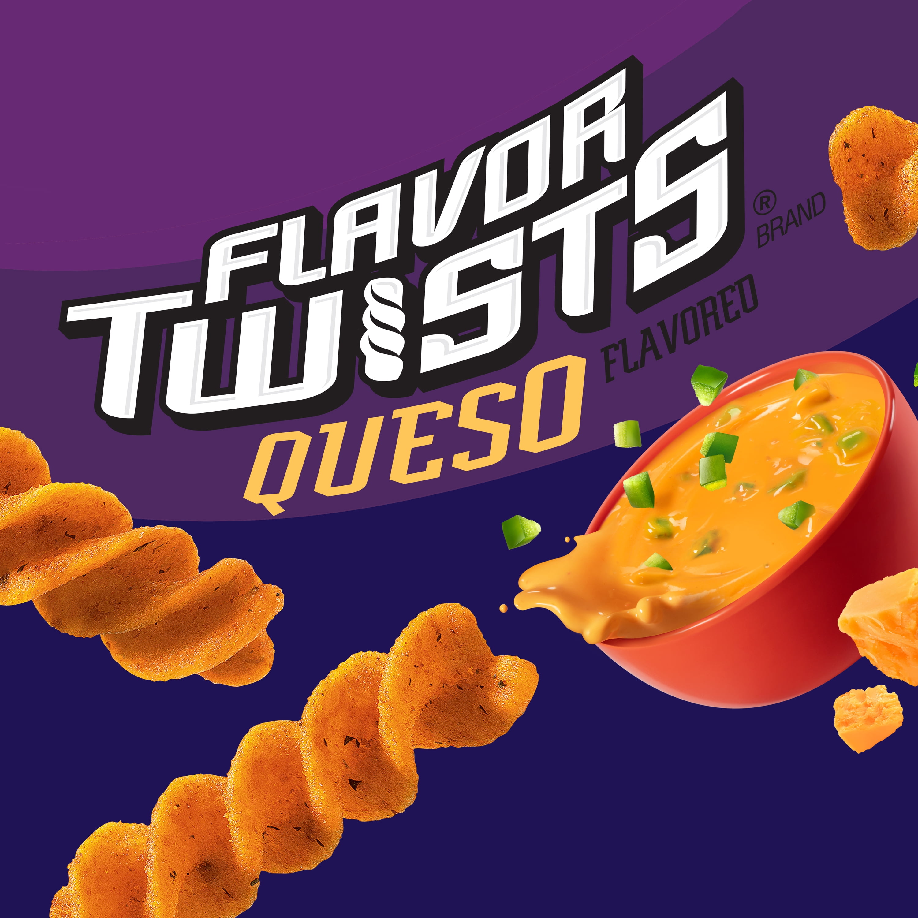 Fritos Flavor Twists Queso Corn Snacks, 1 oz Bag