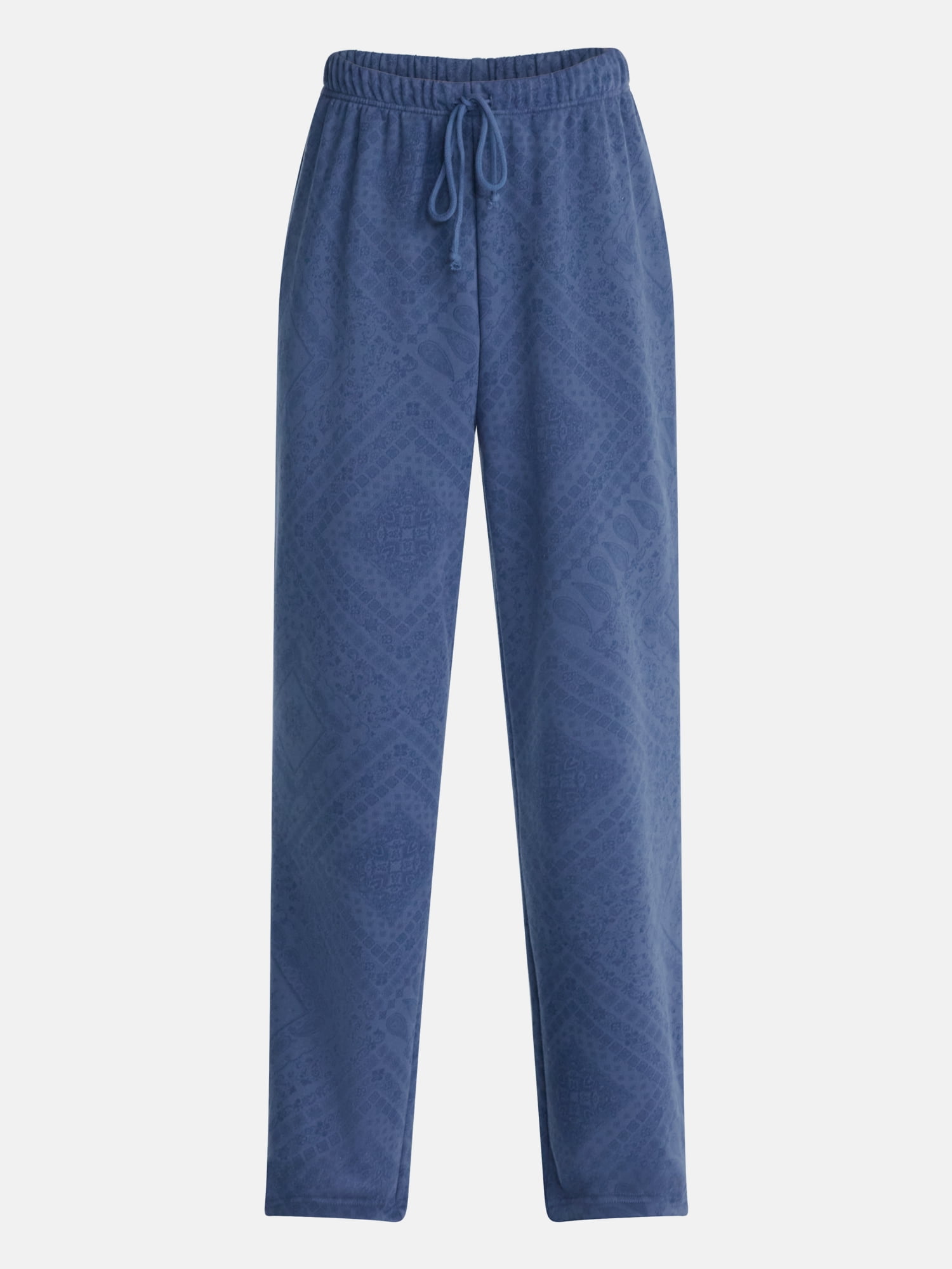 No Boundaries Fleece Open Hem Sweatpants, Men's XS-5XB