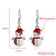 thumbnail image 3 of Pendientes Colgantes XWSHYW con Gancho de Navidad para Mujer Joyería Fiesta, 3 of 6