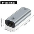 thumbnail image 3 of Type-C Network Port Converter, USB C Ethernet USB-C to RJ45 Lan Adapter 10/100/1000Mbps, 3 of 3