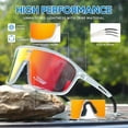 thumbnail image 3 of JLETOLI Photochromic UV400 Protection Polarized Lightweight Unisex Bike Sunglasses with Case Floating Strap, 3 of 8