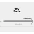 thumbnail image 2 of 100 Pack Thick Black Cable Ties Large Heavy Duty 20 inch/50 cm Extra Long Zip Tie Wraps, 2 of 4