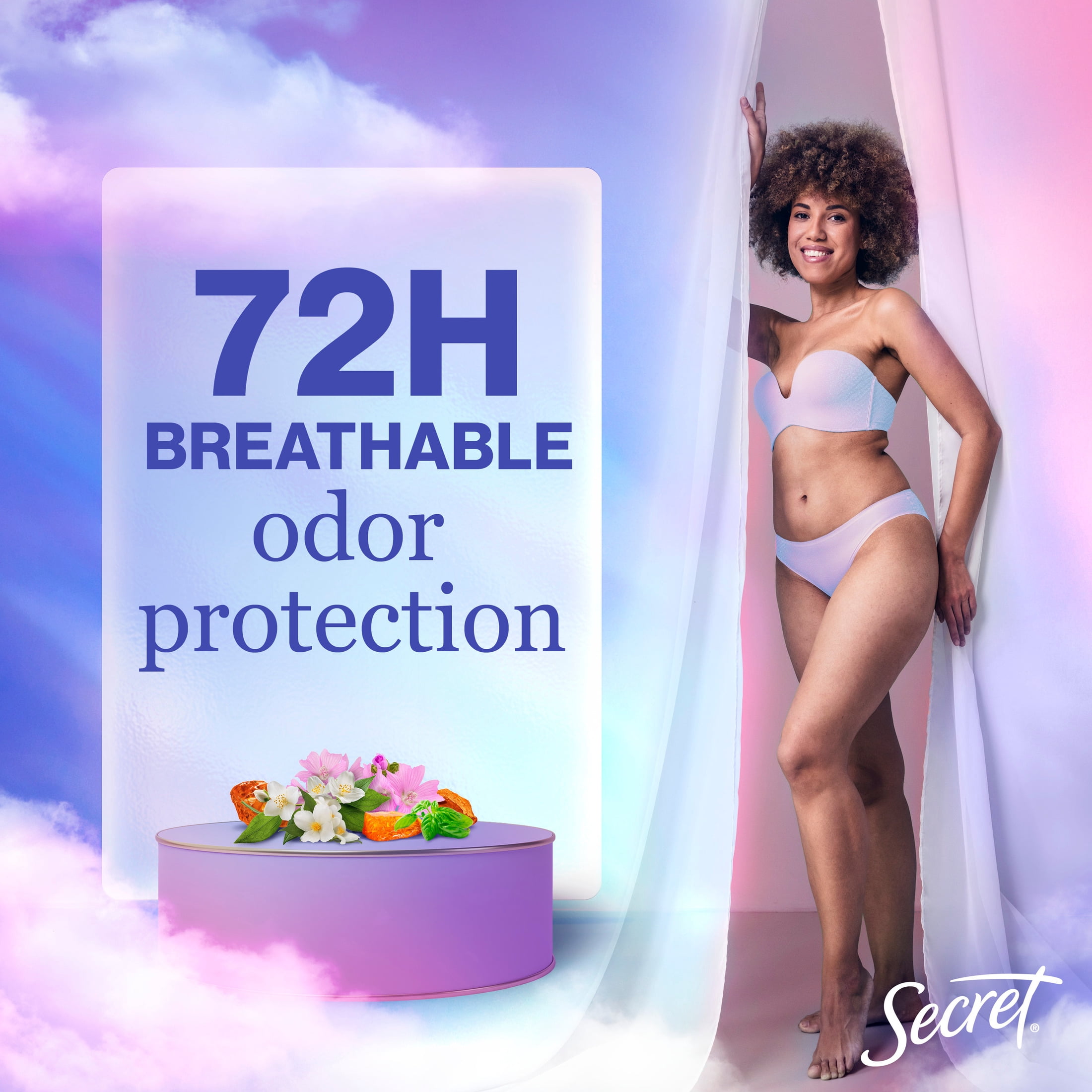 Secret Fresh Clear Gel Antiperspirant & Deodorant for Women, Mountain Air, 2.6oz