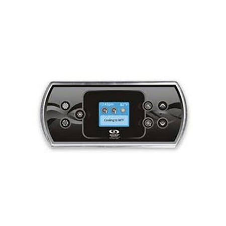 Gecko in. K500 LED Settings-Light-Mode Spa Side Control for Pump1 & Pump2 Up Down - 7-Button