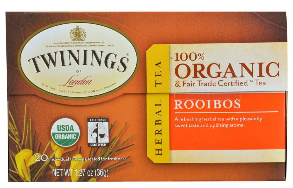 Twinings of London Organic Rooibos Tea 20 Tea Bags