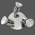 thumbnail image 2 of Plafón de baño ACTIVE iluminación LED cromo 3 focos orientables IP44 GU10 azul, 2 of 5