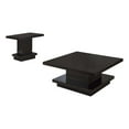thumbnail image 1 of Reston 2-piece Square Coffee and End Table Set Cappuccino, 1 of 10