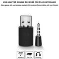thumbnail image 2 of Wireless USB Adapter with Low Latency Audio for Headphones - Plug & Play Compatible with PlayStation 4/5-Black, 2 of 5