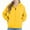 Yellow, variant on YHAJDS Jackets for Kids Long Sleeve Hooded Fleece Lined Zipper Coat 2-13 Years Boys Girls Winter Casual Outerwear