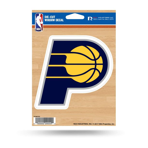 Rico Industries Nba Indiana Pacers - Vinilo Adhesivo Troquelado