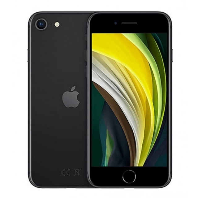 Apple iPhone SE (2020), 64 Gb, Negro, 100% Auténtico Apple Apple iPhone SE (2020) / Smartphone / Reacondicionado