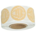 thumbnail image 2 of MasteelfCA 1 Roll of 500Pcs Merry Christmas Sticker Holiday Decoration Sticker DIY Craft, 2 of 7