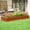 Natural Wood, variant on Outsunny 95" x 36" x 12" Galvanized Raised Garden Bed, Metal Elevated Planter Box, Easy DIY and Cleaning for Growing Flowers, Herbs, Black