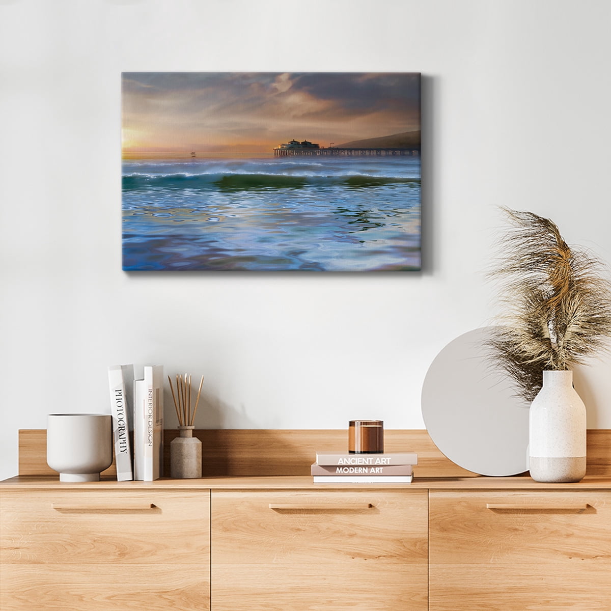 Wexford Home The Pier Premium Gallery Wrapped Canvas, 40" x 60" - Ready to Hang