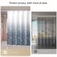 thumbnail image 4 of Cortina de ducha para baño, tela impermeable para inodoro, resistente a perforaciones, sin restricciones, cortina de bloqueo de alta gama, cortina de puerta divisoria de ducha, 4 of 5