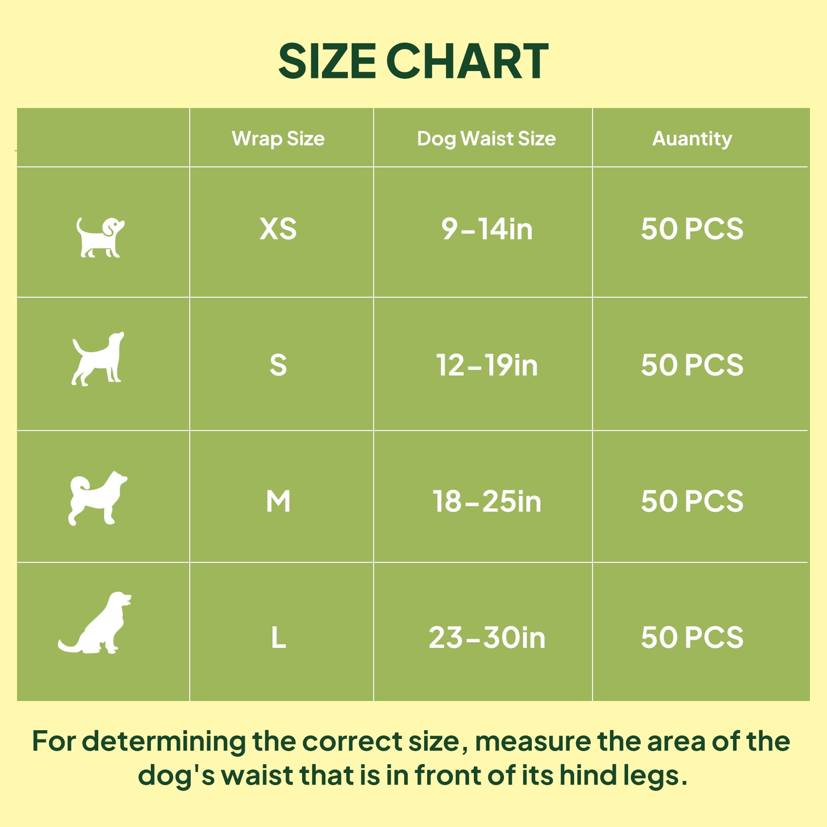 X9 Pet diapers (male)