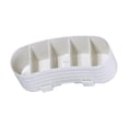 thumbnail image 3 of Caja de almacenamiento de 5 calcetines de rejilla, cajas divisorias, lazos, contenedor de almacenamiento para armario, cajón, dormitorio, sala de Blanco Macarena Contenedor de almacenamiento de calcetines, 3 of 8