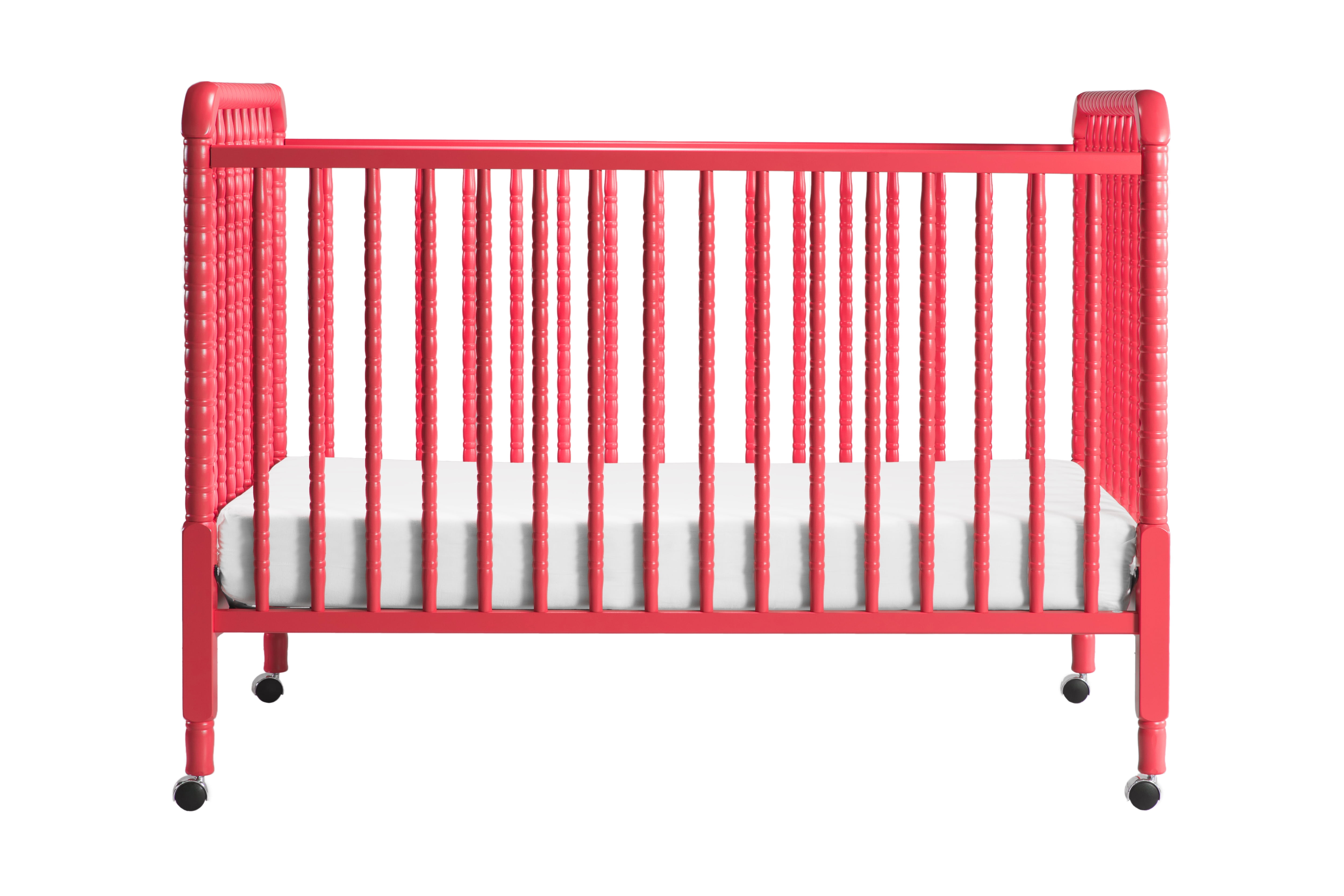 DaVinci Jenny Lind 3-in-1 Convertible Crib in Coral Finish