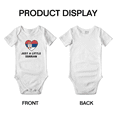thumbnail image 3 of Just A Little Serbian Cute Baby Clothing Bodysuits For Boy Girl, 3 of 5