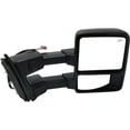 thumbnail image 7 of Kool Vue Towing Mirror Compatible With 2008-2010 Ford F-250 Super Duty F-350 Right Passenger Side Heated w/ Blind Spot Corner Glass In-housing Signal Light Textured Black, 7 of 7