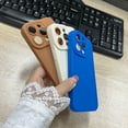 thumbnail image 4 of ML Candy Solid Color Soft Silicone Case for Apple iPhone 5S 6S 7 8 Plus XR XS 11 SE  SE 3 TPU Matte Phone Cover, 4 of 6