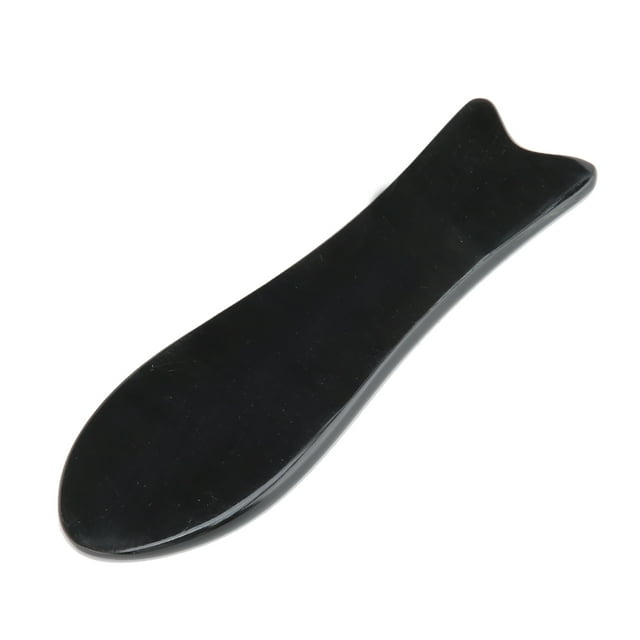 Scraping Plate,Natural Fish Shape Horn Scraper Guasha Board High-Intensity Output