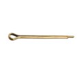 thumbnail image 4 of Split Cotter Pin - 3mm x 40mm (1/8 inch x 1 37/64 inch) Solid Brass 2-Prongs Gold Tone 2 Pcs, 4 of 5