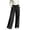 Black, variant on Tqcoqu Wide Leg Palazzo Pants for Women, Casual Drawstring Flowy Beach Linen Trousers with Pockets for Vacation Daily
