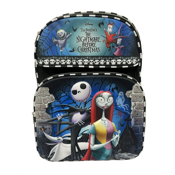 Disney The Nightmare Before Christmas backpack 16" with 3D EVA molded front pocket