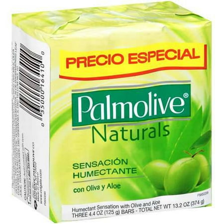 Colgate Hh Po Nat Aloe Oli Bar Soap 3pk 125 Gr