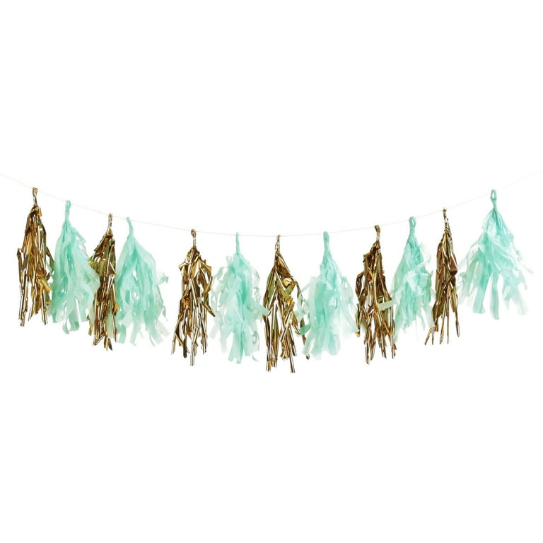 Mylar best sale tassel garland