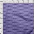 thumbnail image 3 of oneOone Polyester Spandex Violet Fabric Quatrefoil Sewing Material Print Fabric By The Yard 56 Inch Wide, 3 of 4