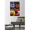thumbnail image 2 of Five Nights at Freddy's - Quad Wall Poster with Push Pins, 22.375" x 34", 2 of 3