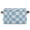 Light Blue and White Checkered, variant on 1-Pack Square Closet Organizers with Handles Open Basket Bins Light Blue and White Checkered Storage Basket for Home Office