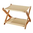thumbnail image 1 of BELOVING Lit Hamac pour Chats d'Intérieur Décor Robuste 2 Niveaux Lit Surélevé en Sisal, 1 of 10