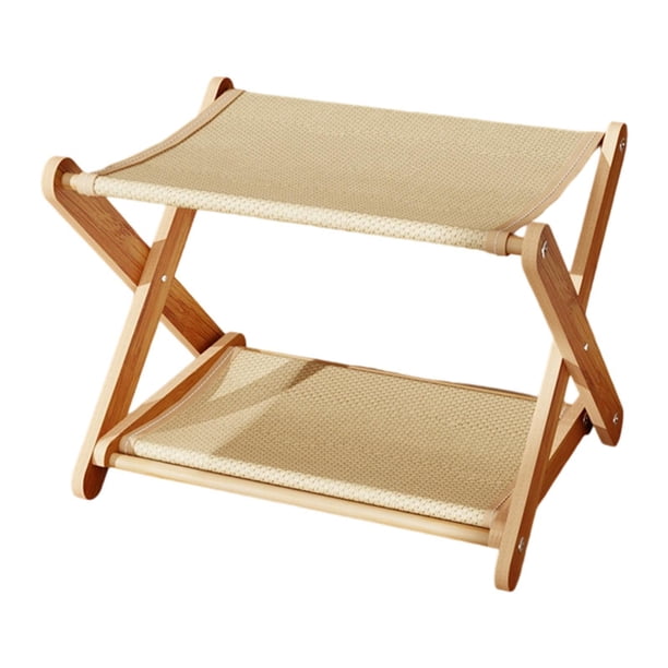Hamaca para gatos, casa de juegos, suministros para mascotas para gatos de interior, sencilla, cómoda, de fácil mantenimiento, decoración del hogar, Sisal