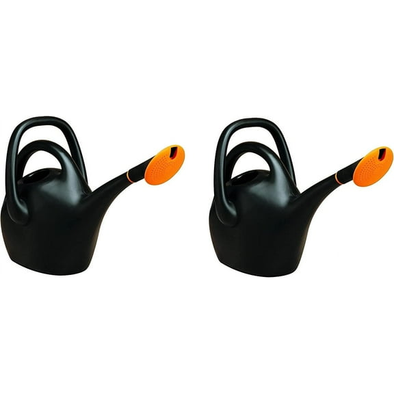 EZ Pour Black 2.6 Gal. Resin Watering Can