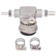 thumbnail image 1 of Distribuidor de grifo de barril de acero inoxidable, Distribuidor de grifo de barril Acoplador de barril de cerveza inoxidable Distribuidor de grifo de barril Tecnología de vanguardia, 1 of 8